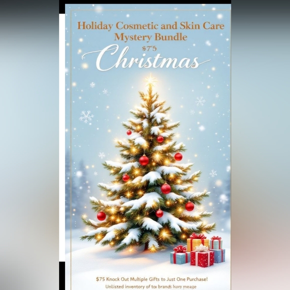 $75 Holiday Mystery Cosmetic And Skin Care. - Picture 1 of 1
